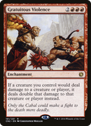 Gratuitous Violence (CN2-161) [Conspiracy: Take the Crown] Foil