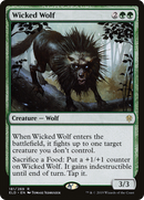 Wicked Wolf (ELD-181) [Throne of Eldraine] Foil