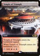 Temple of Triumph (Extended Art) (M21-391) [Core Set 2021]