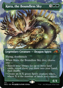 Kura, the Boundless Sky (Borderless) (NEO-411) [Kamigawa: Neon Dynasty] Foil