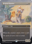 Helpful Hunter (SLD-895) (Borderless) [Secret Lair Drop] Foil