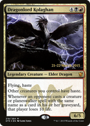 Dragonlord Kolaghan (PRE-218) [Dragons of Tarkir Promos] Foil