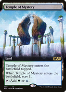 Temple of Mystery (Extended Art) (M21-389) [Core Set 2021] Foil