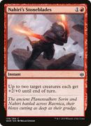 Nahiri's Stoneblades (WAR-139) [War of the Spark] Foil