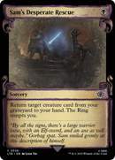 Sam's Desperate Rescue (Showcase Scrolls) (LTR-556) [The Lord of the Rings: Tales of Middle-earth] Foil