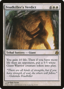 Feudkiller's Verdict (MOR-009) [Morningtide] Foil