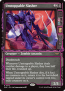 Unstoppable Slasher (Showcase) (DSK-312) [Duskmourn: House of Horror] Foil