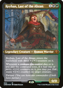 Reyhan, Last of the Abzan (Foil Etched) (CMR-534) [Commander Legends] Etched Foil