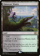 Llanowar Wastes (PPBRO-264) [Promo Pack: The Brothers' War Promos] Foil