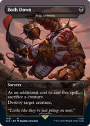 Both Down - Bone Splinters (Borderless) (SLD-1037) (Borderless) [Secret Lair Drop] Foil