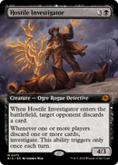 Hostile Investigator (Extended Art) (BIG-075) [The Big Score] Foil