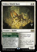 Pollen-Shield Hare (PPWOE-233) [Promo Pack: Wilds of Eldraine Promos]