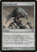 Glint Hawk Idol (SOM-156) [Scars of Mirrodin]