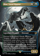 Blue, Loyal Raptor (Borderless) (REX-008) [Jurassic World Collection]