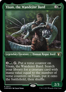 Yisan, the Wanderer Bard (Foil Etched) (CMM-577) [Commander Masters] Foil