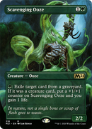 Scavenging Ooze (Alternate Art) (M21-318) (Borderless) [Core Set 2021] Foil