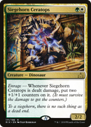 Siegehorn Ceratops (RIX-171) [Rivals of Ixalan] Foil