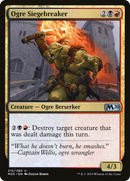 Ogre Siegebreaker (M20-215) [Core Set 2020] Foil