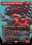 Laelia, the Blade Reforged (Borderless) (MH3-368) [Modern Horizons 3] Foil