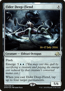 Elder Deep-Fiend (PRE-005) [Eldritch Moon Promos] Foil