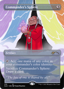 Commander's Sphere (SLD-315) (Borderless) [Secret Lair Drop] Foil