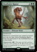 Deathmist Raptor (MKC-168) [Murders at Karlov Manor Commander]