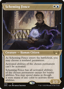 Scheming Fence (Showcase) (SNC-349) [Streets of New Capenna] Foil