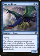 Soaring Drake (DMU-066) [Dominaria United] Foil