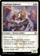 Sunhome Stalwart (RVR-028) [Ravnica Remastered] Foil