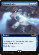 Discontinuity (Extended Art) (M21-349) [Core Set 2021] Foil