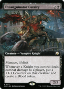 Exsanguinator Cavalry (Extended Art) (MOC-113) [March of the Machine Commander] Foil