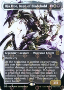 Ria Ivor, Bane of Bladehold (Showcase) (Step-and-Compleat Foil) (ONE-475) (Borderless) [Phyrexia: All Will Be One] Foil