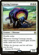 Goring Ceratops (PRE-013) [Ixalan Promos] Foil
