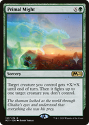 Primal Might (PPM21-197P) [Promo Pack: Core Set 2021 Promos] Foil