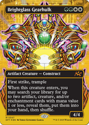 Brightglass Gearhulk (Borderless) (First-Place Foil) (DFT-547) [Aetherdrift] Foil