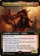 Orcus, Prince of Undeath (Extended Art) (AFR-388) [Adventures in the Forgotten Realms] Foil