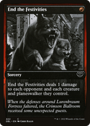 End the Festivities (DBL-422) [Innistrad: Double Feature] Foil