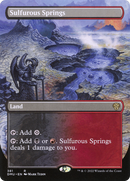 Sulfurous Springs (Borderless) (DMU-381) [Dominaria United] Foil