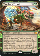 Vaultborn Tyrant (Showcase) (Raised Foil) (BIG-061) [The Big Score] Foil