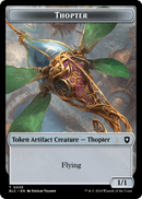 Thopter (TBLC-039) [Bloomburrow Commander Tokens] Foil