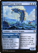 Sword Coast Serpent (CLB-099) [Commander Legends: Battle for Baldur's Gate] Foil