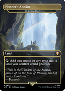 Henneth Annun - Reflecting Pool (Surge Foil) (LTC-403) (Borderless) [Tales of Middle-earth Commander] Foil