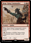 Siege-Gang Commander (BLC-202) [Bloomburrow Commander]