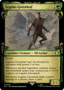 Legolas Greenleaf (Showcase Scrolls) (LTC-442) [Tales of Middle-earth Commander] Foil
