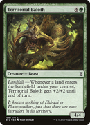 Territorial Baloth (BFZ-196) [Battle for Zendikar] Foil