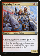 Inspiring Veteran (ELD-194) [Throne of Eldraine] Foil