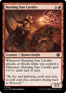 Burning Sun Cavalry (LCI-138) [The Lost Caverns of Ixalan] Foil