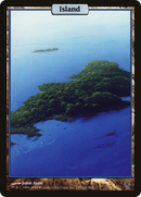 Island - Full Art (UNH-137) [Unhinged] Foil