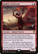 Radha's Firebrand (PPDMU-141) [Promo Pack: Dominaria United Promos]