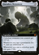 Forsaken Monument (Extended Art) (ZNR-374) [Zendikar Rising] Foil